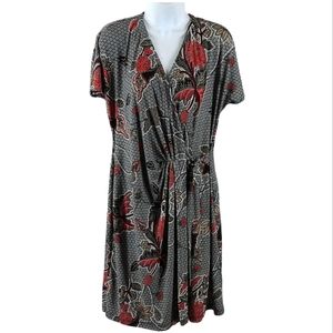Signature by Robbie Bee faux wrap dress